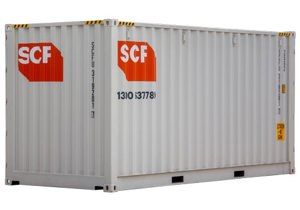 20ft High Cube Shipping Container | Angle 